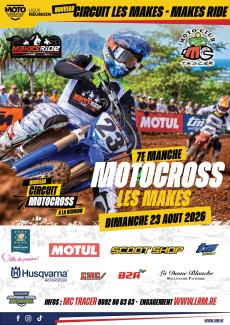 7e manche Motocross Les Makes 23 aout 2026