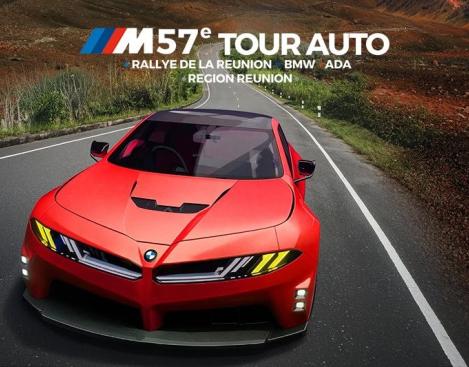 57e Tour Auto 2026 - Affiche officielle Rallye de La Réunion